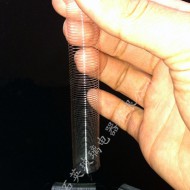 Straight cylinder quartz spring scale